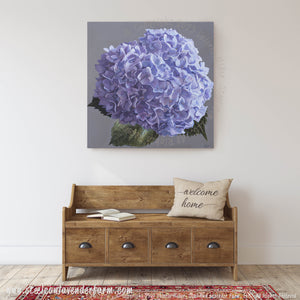 Clearance Sale Blue Hydrangea Art Print