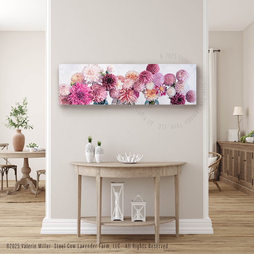 Dahlia Bliss Art Print