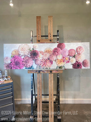 "Dahlia Bliss" Original Painting
