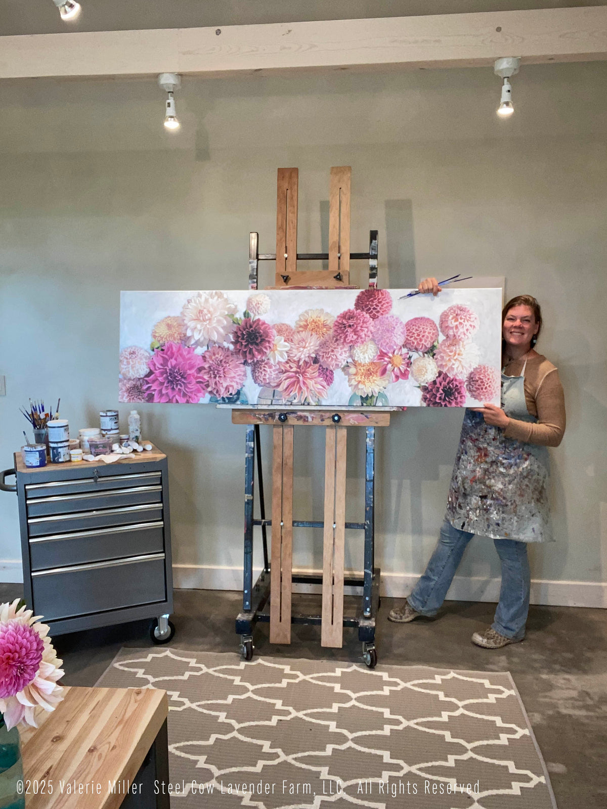 Dahlia Bliss Art Print