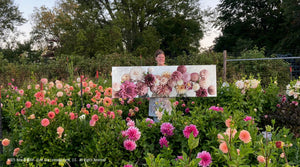 Dahlia Bliss Art Print