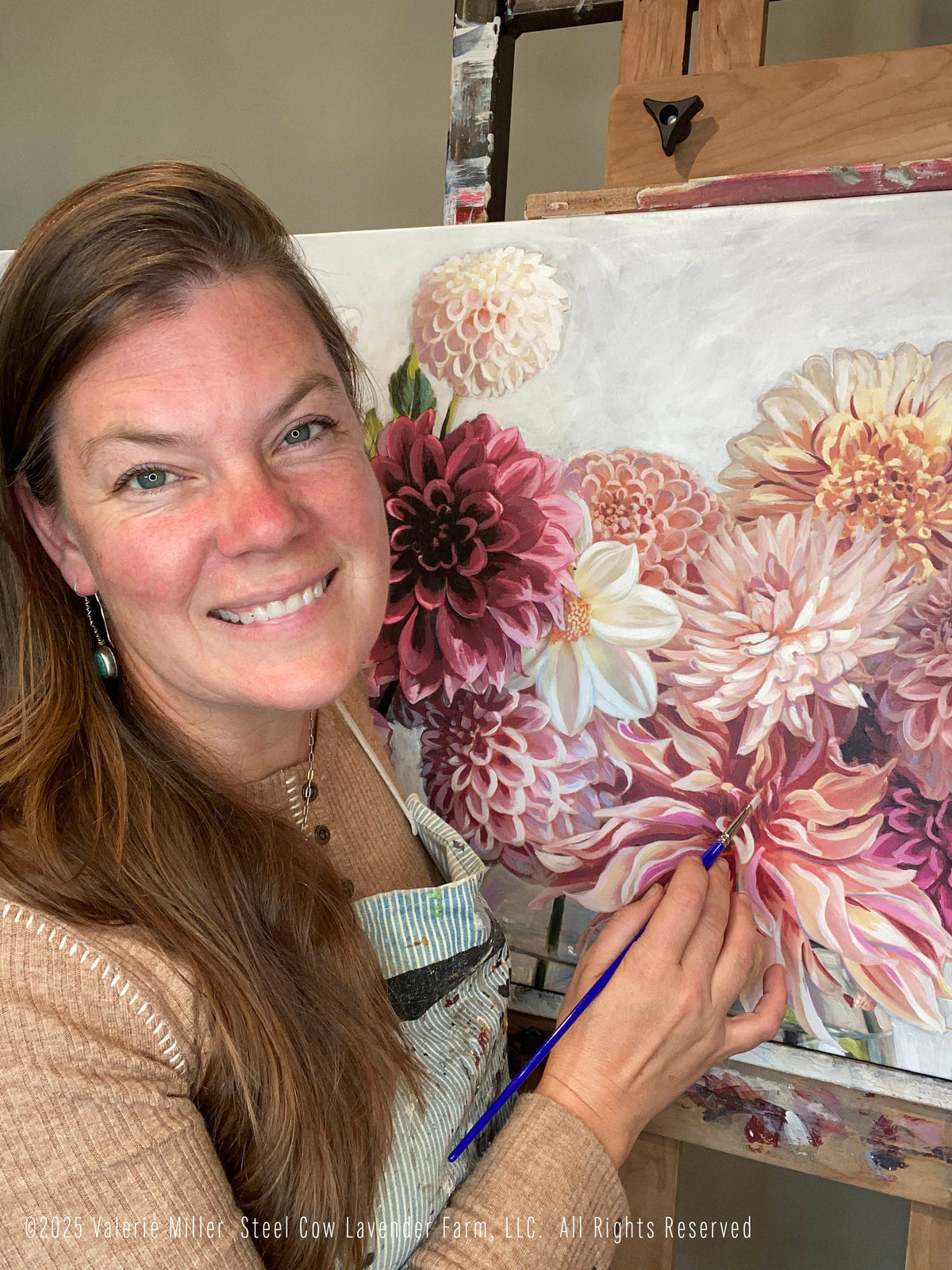 Dahlia Bliss Art Print