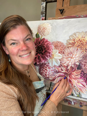 Dahlia Bliss Art Print