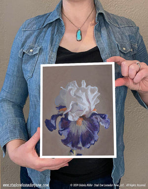 Iris 2 (Canvas and Paper Print)