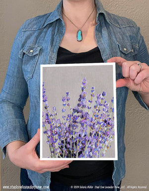 Lavender (Canvas and Paper Print)
