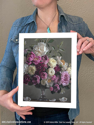 Peony Arrangement Peony Canvas/Paper Print