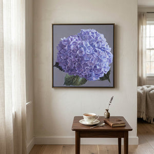 Blue Hydrangea Art Print