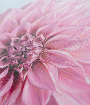 Cafe au Lait Royal Dahlia Art Print