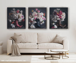 Flowers in a Red Cowboy Boot