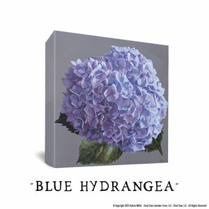 Blue Hydrangea Art Print