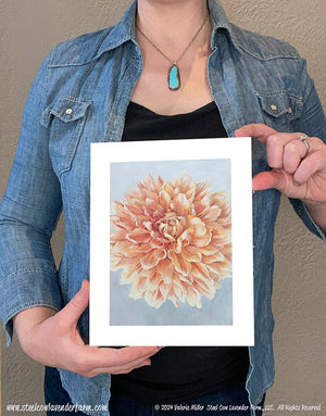 Ben Huston Dahlia Art Print