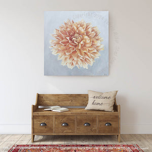 Ben Huston Dahlia Original Painting