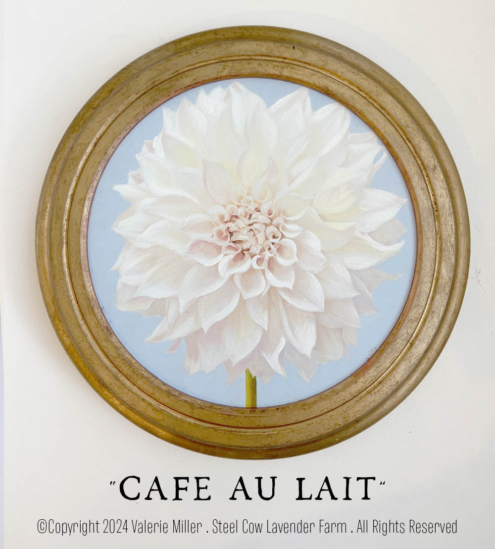 Cafe Au Lait Original Painting