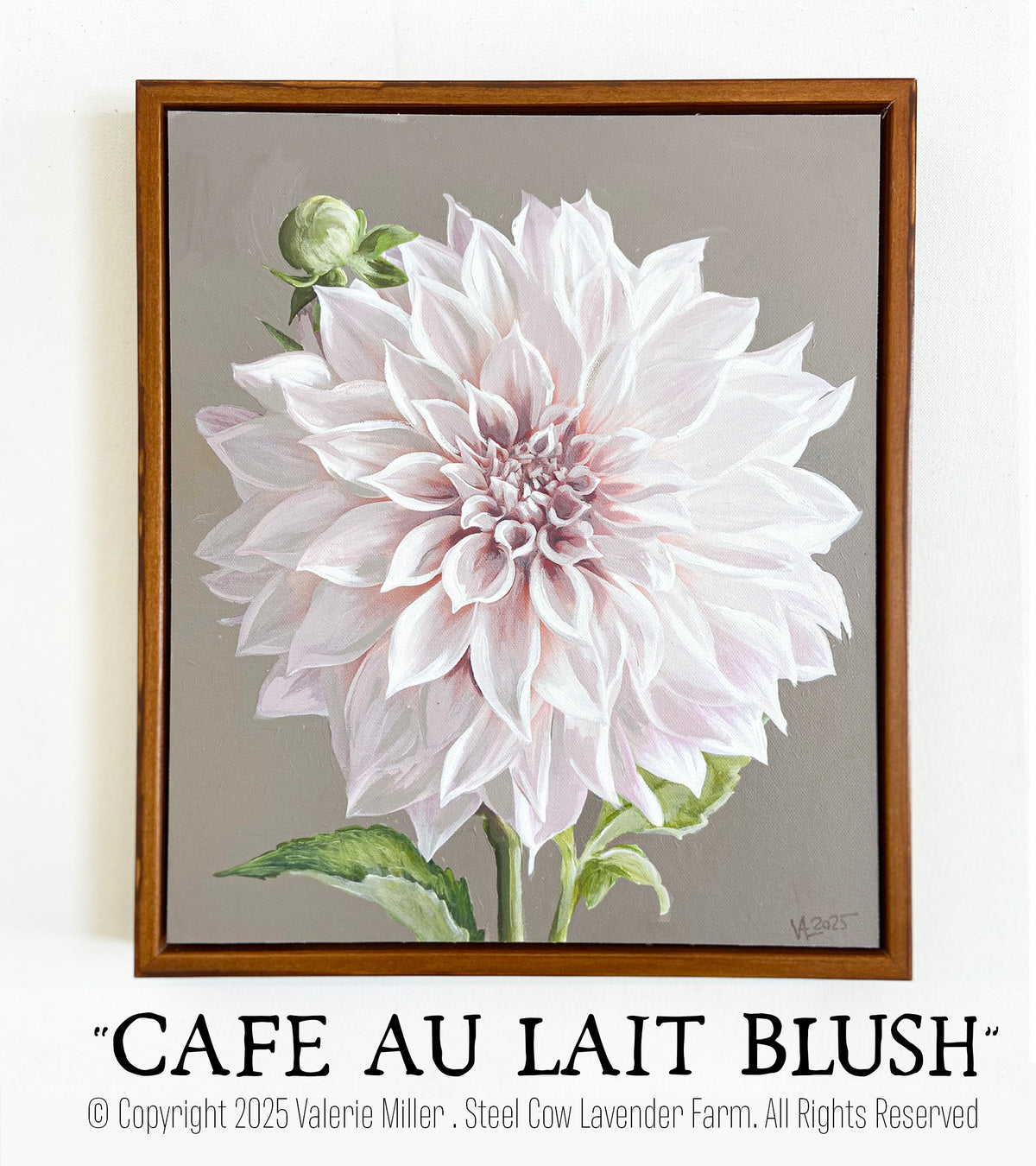 &quot;Café Au Lait Blush&quot; - Original Painting