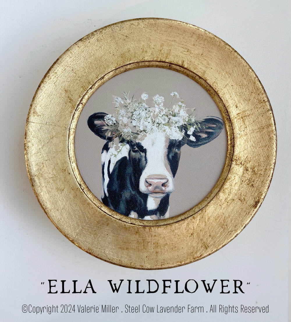 Ella Wildflower Painted Print