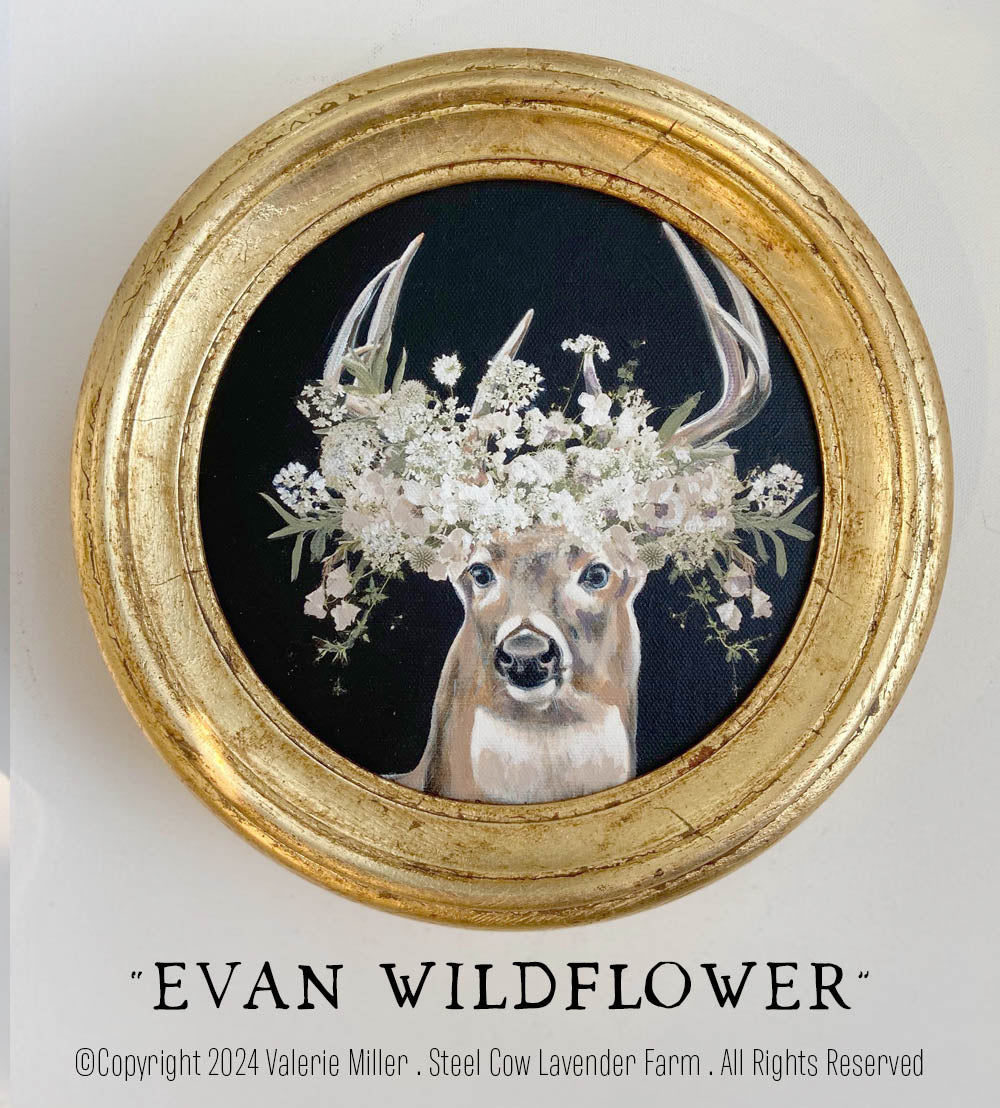 Evan Wildflower Painted Print