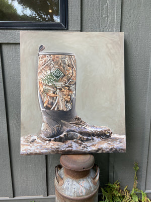 Fieldblazer Muck® Boot Canvas Print