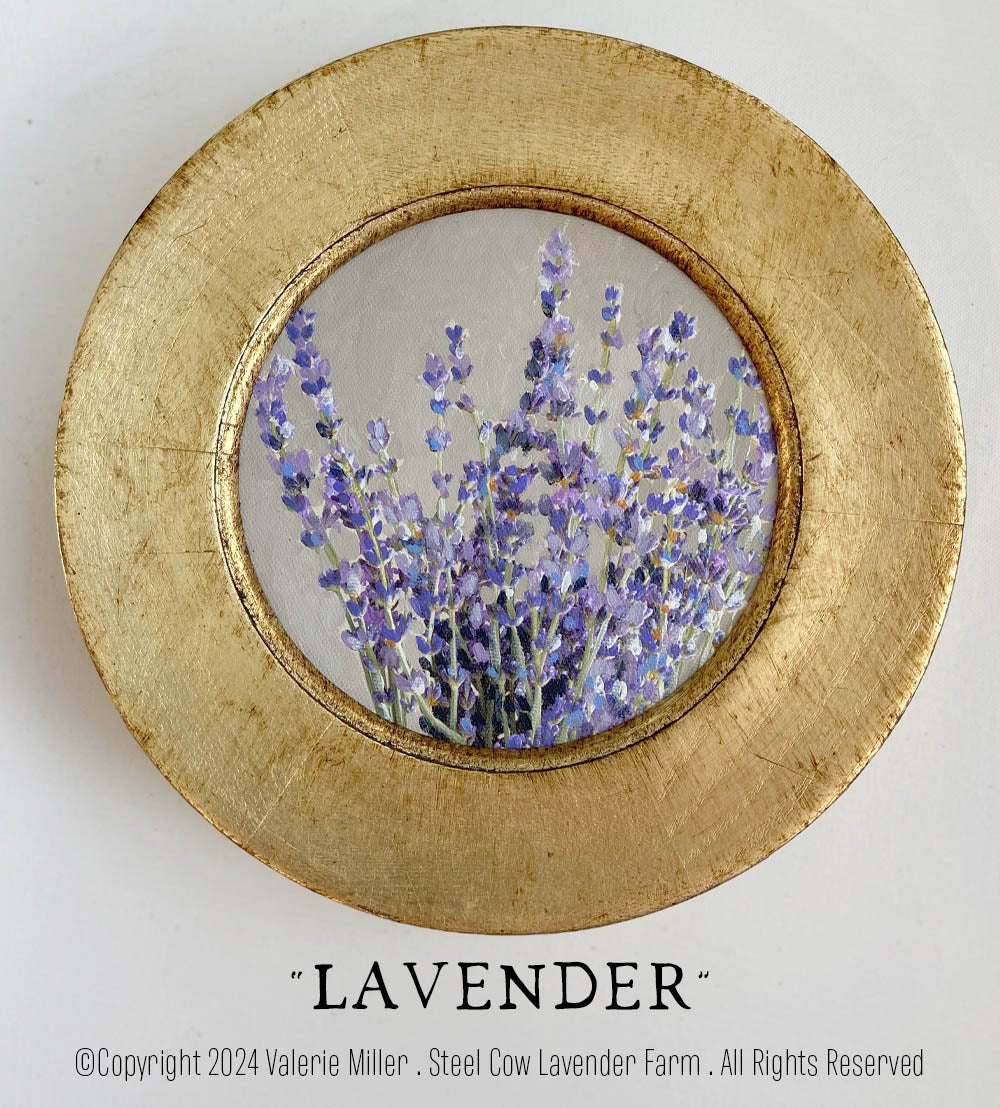 Lavender Original Painting