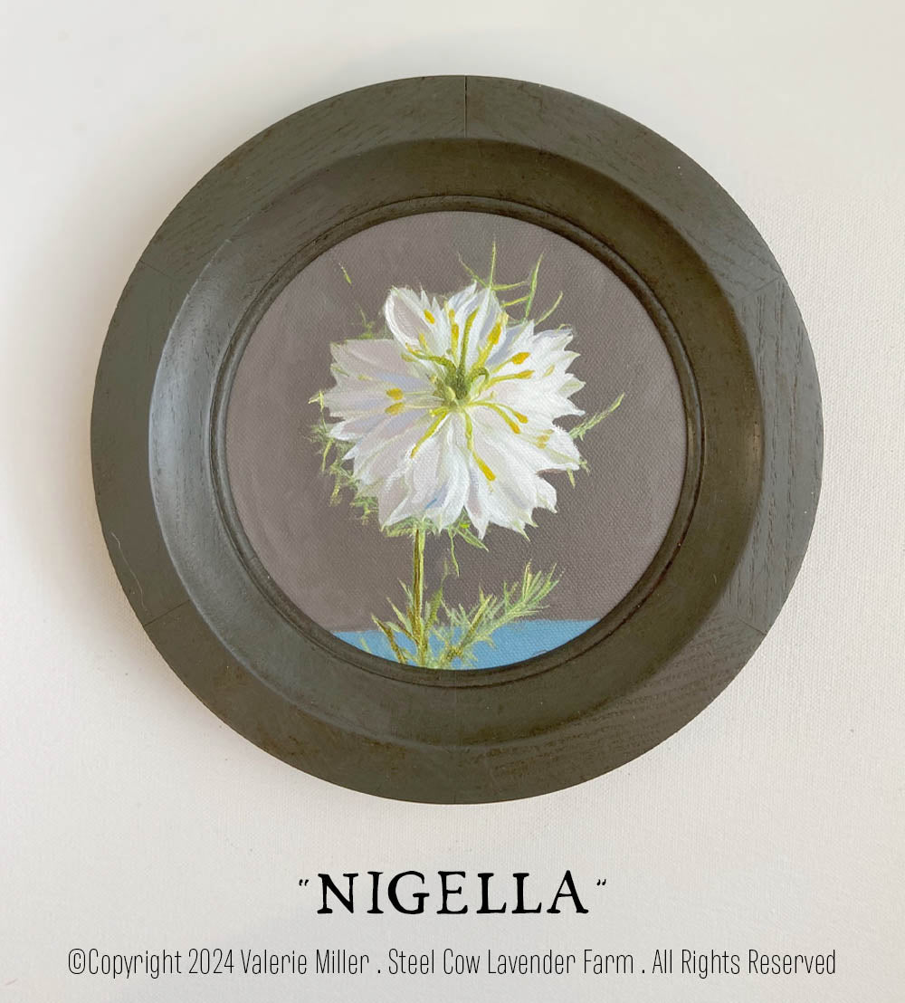 Nigella Original Painting