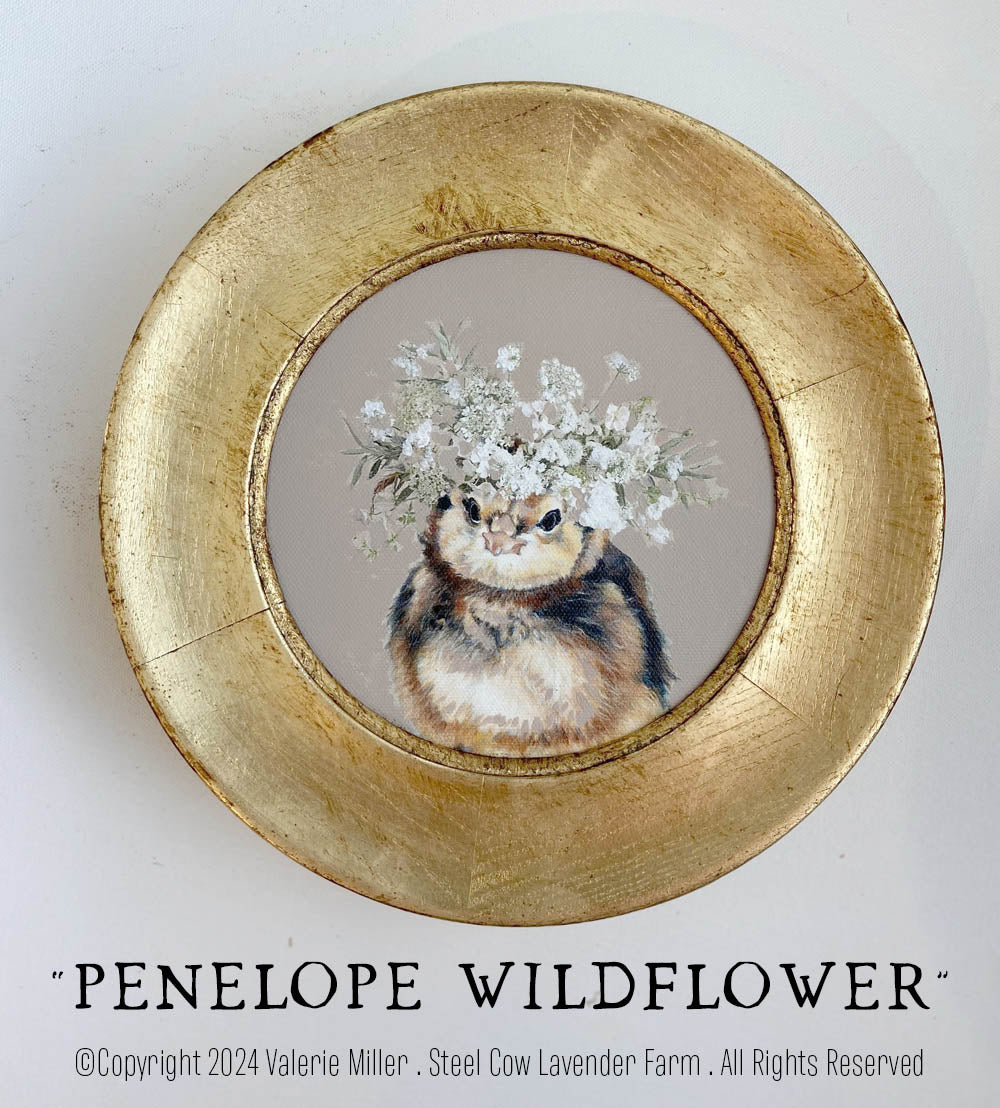 Penelope Wildflower Painted Print