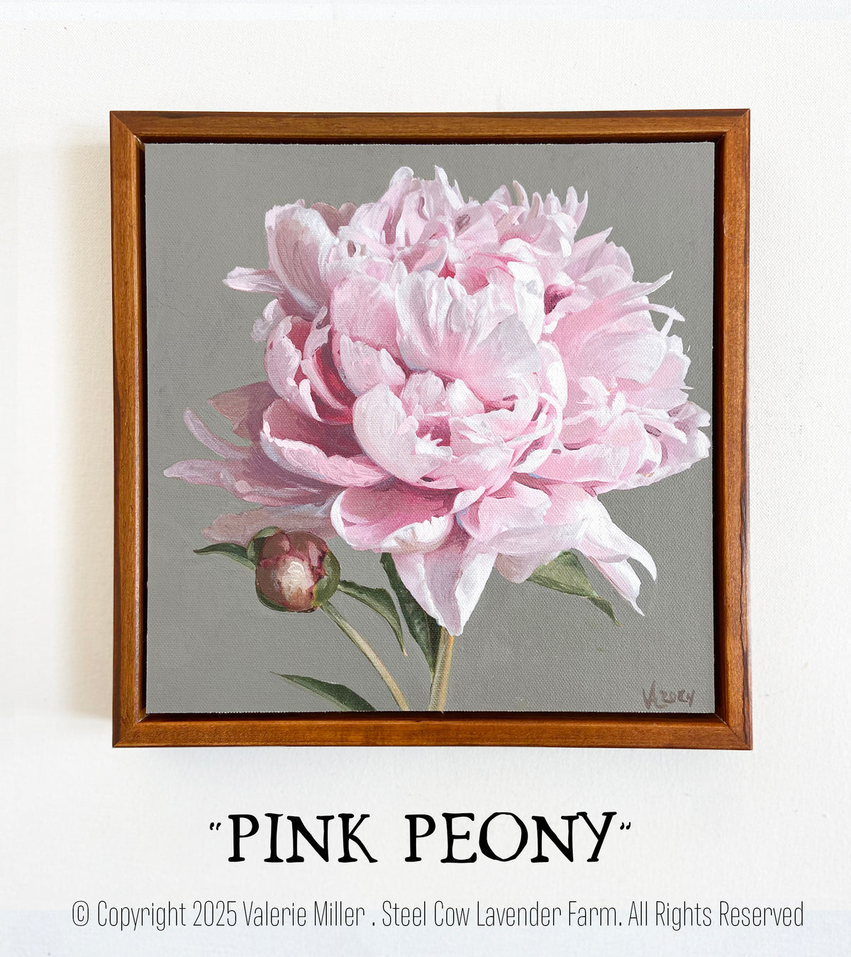 &quot;Pink Peony&quot; - Original Painting