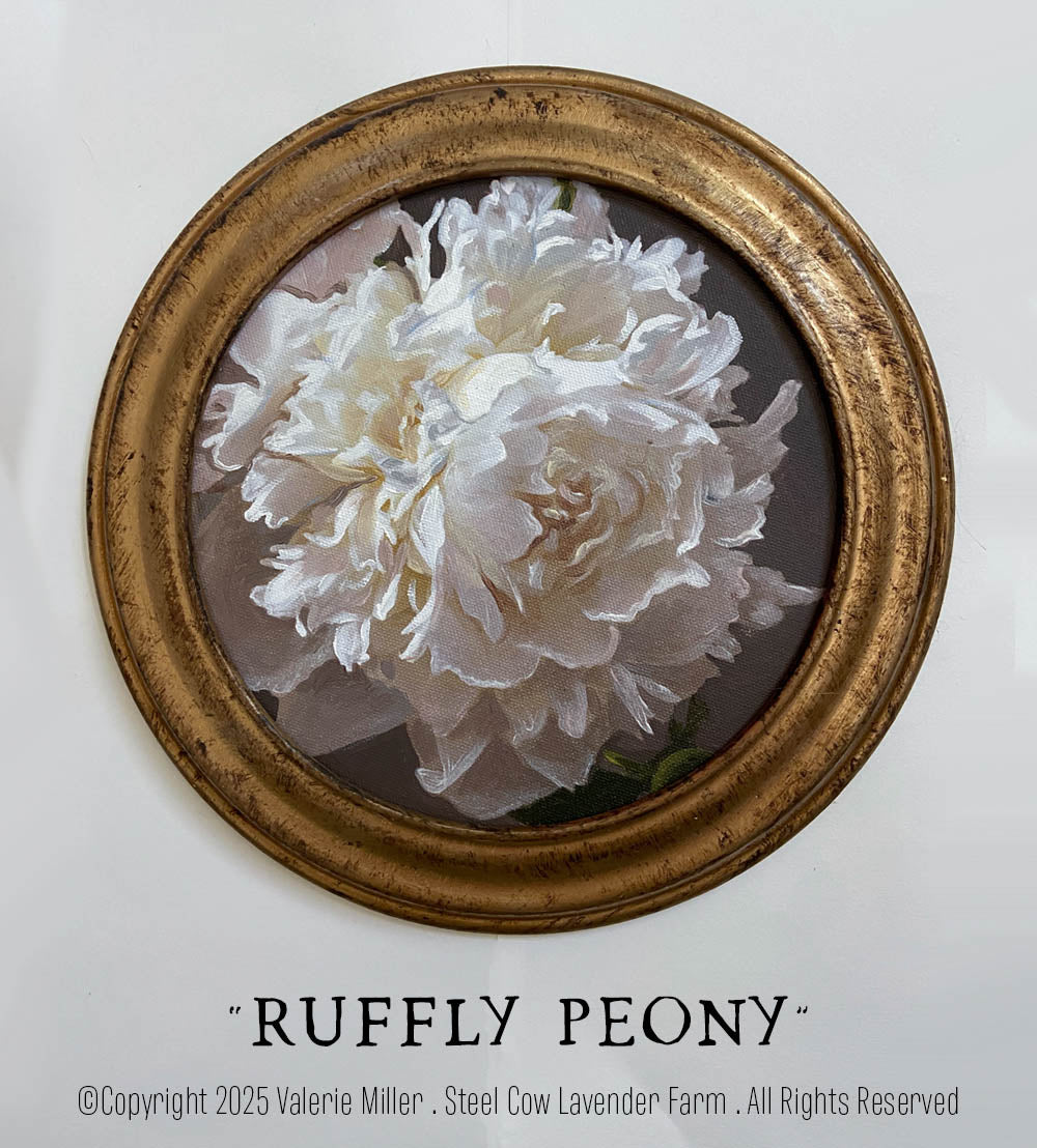 RUFFLY PEONY