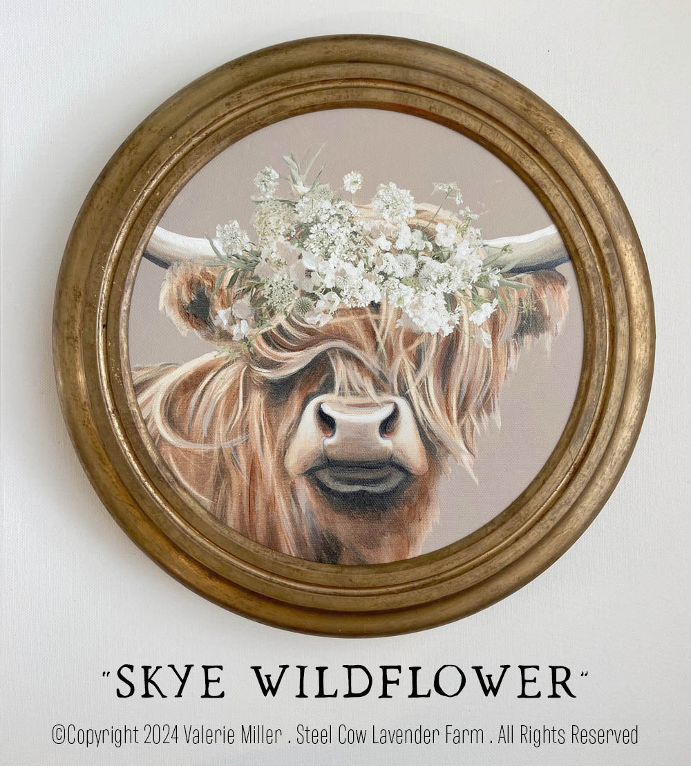 Skye Wildflower Painted Print