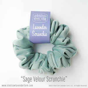 Lavender Filled Scrunchies