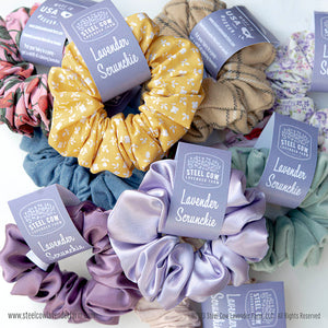 Lavender Filled Scrunchies