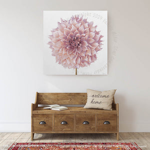 Sierra Glow Dahlia Original Painting