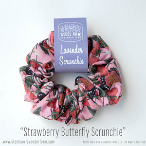 Lavender Filled Scrunchies