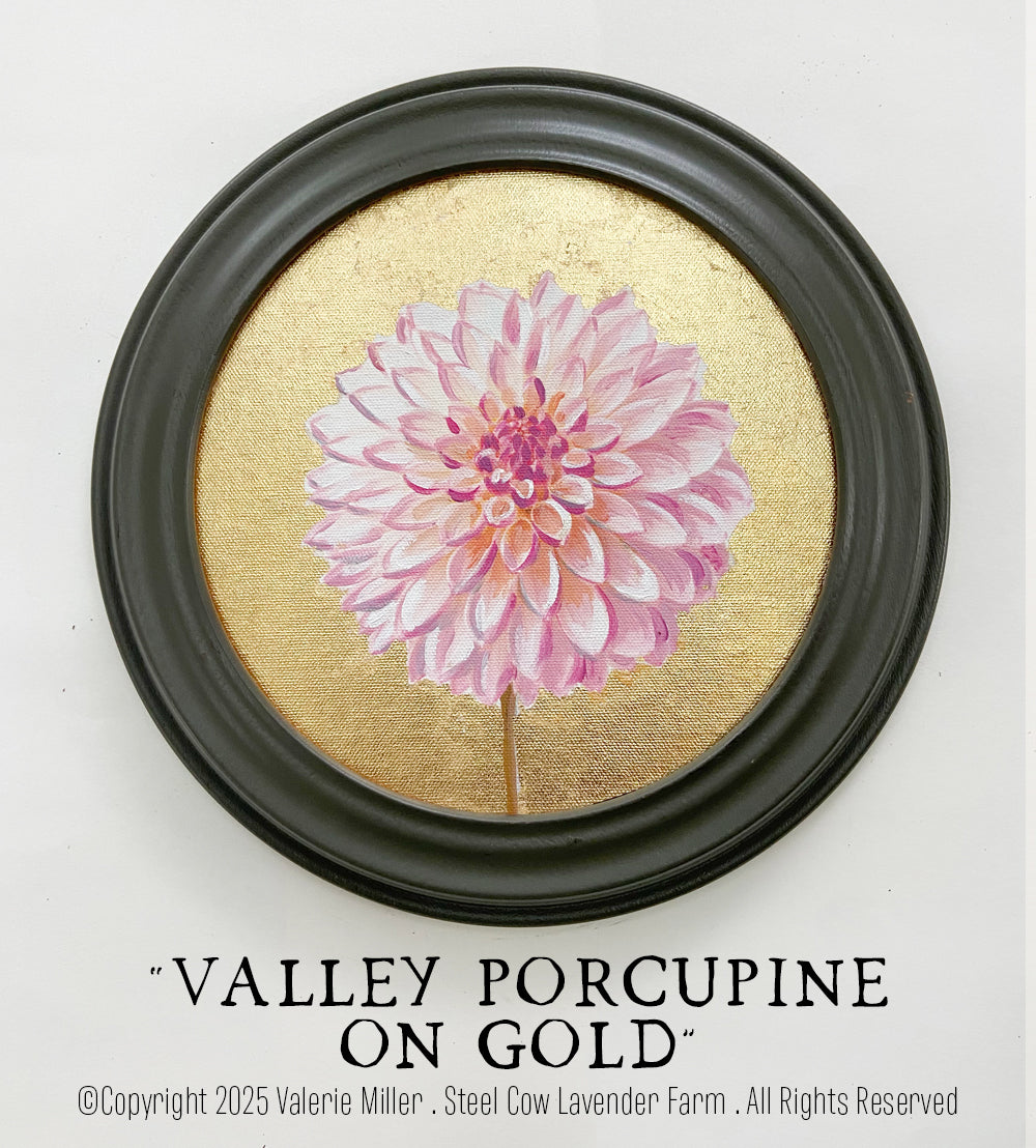 VALLEY PORCUPINE ON GOLD
