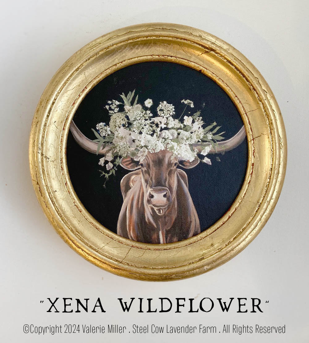 Xena Wildflower Painted Print