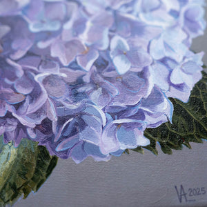 Blue Hydrangea Art Print