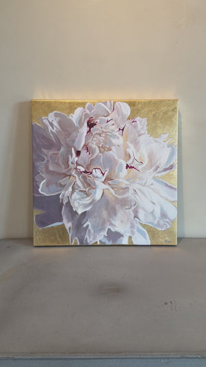 Festiva Maxima with Gold Original Painting