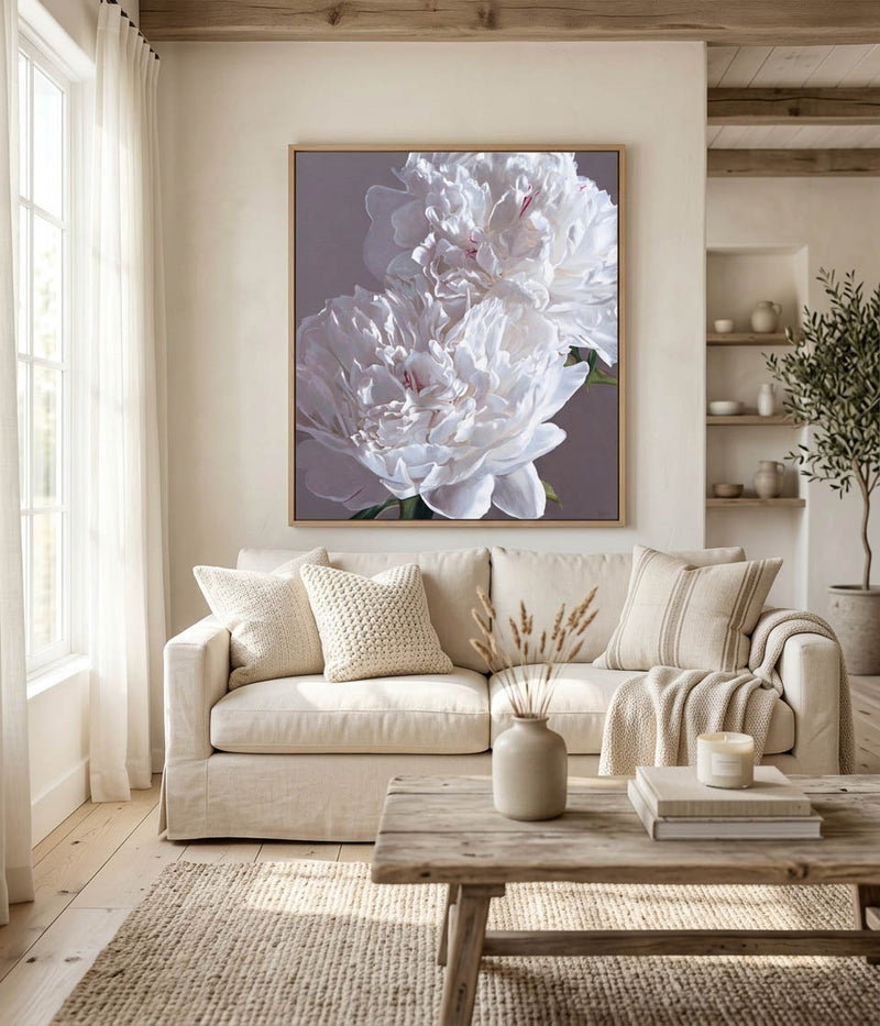 PEONY CANVASES - Steel Cow Lavender Farm