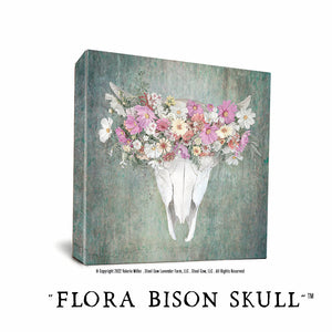 Flora Bison Skull